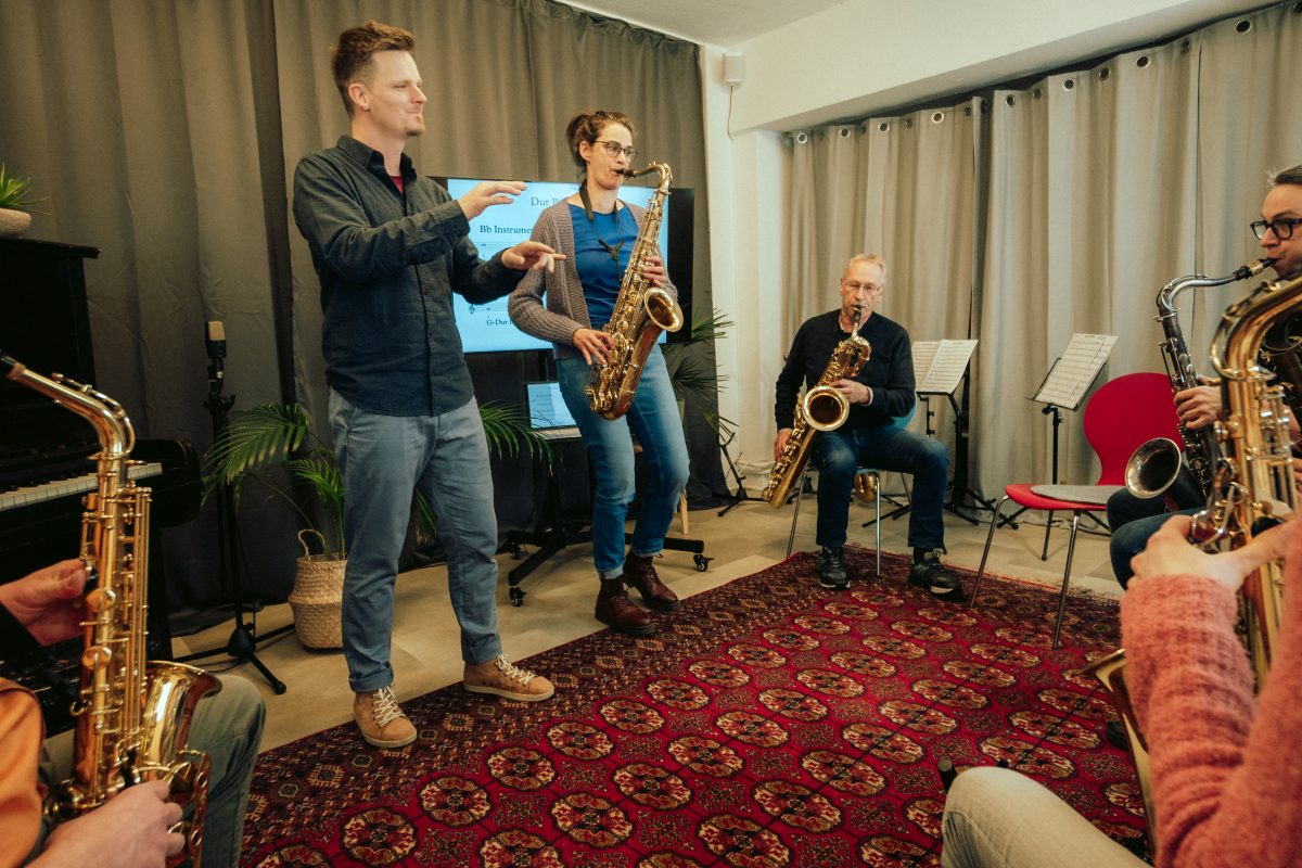 Saxophonunterricht Gruppenunterricht